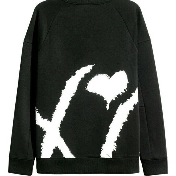 UNISEX LIMITED EDITION  XO THE WEEKND  X H&M  SWEATSHIRT SIZE LARGE - Picture 2 of 9